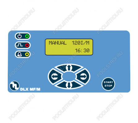 Насос дозир. мембранный DLX-MF/M 08 л/ч 10 бар (8-10/10-7/12-3) PVDF